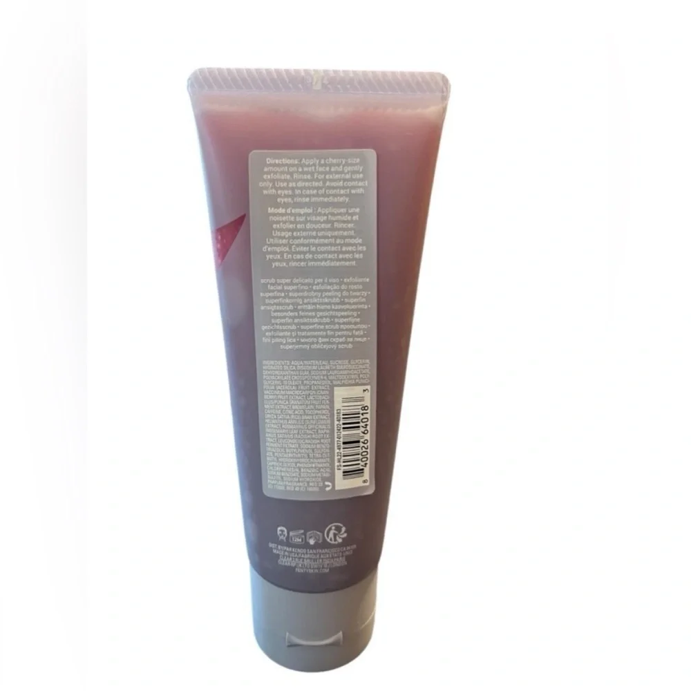 Fenty Skin Cherry Dub Trip Action AHA Body Scrub